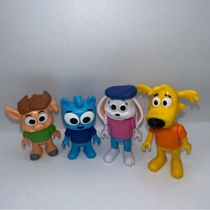Kids Yellow Dog Figurine Toy - Collectible Play Figure